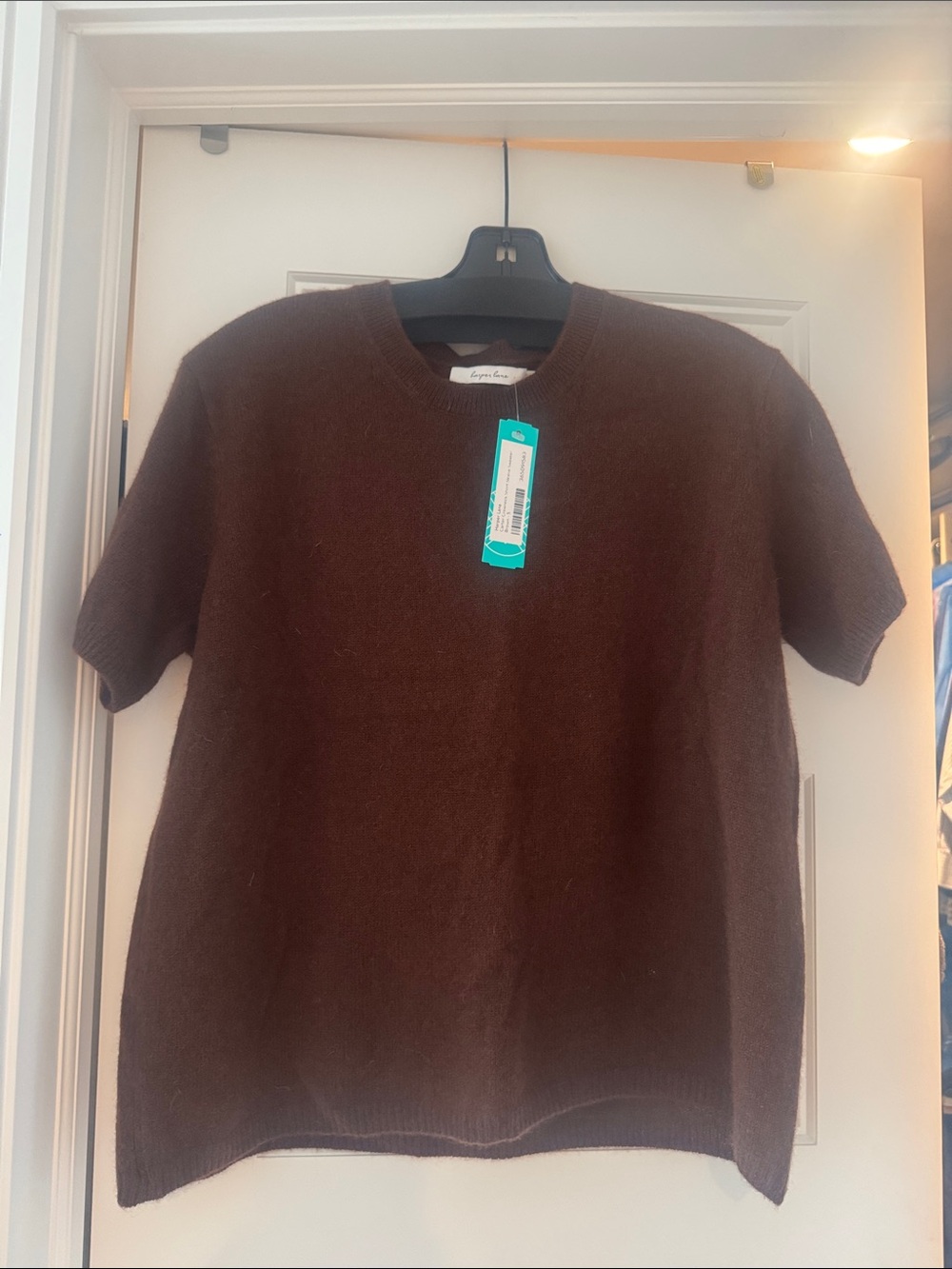 Harper Lane Cashmere Crewneck in Brown Size Small NWT